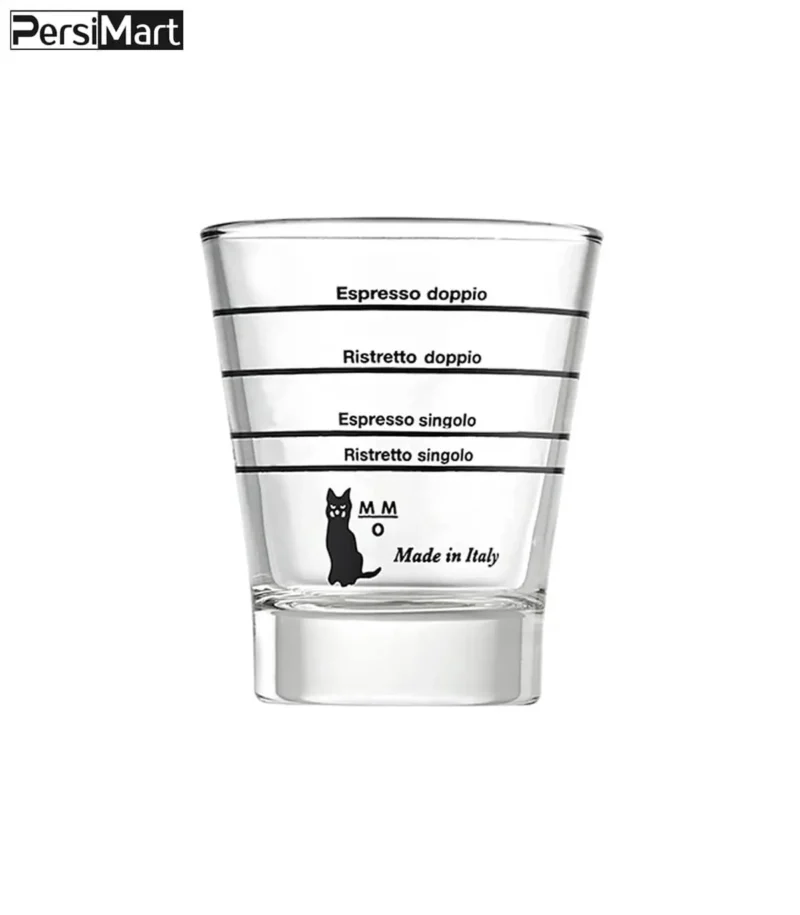 Metallurgica Motta Barista Graduated Espresso Glass cup