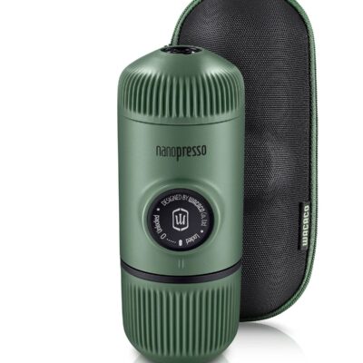 نانوپرسو + کیف واکاکو رنگ سبز خزه ای