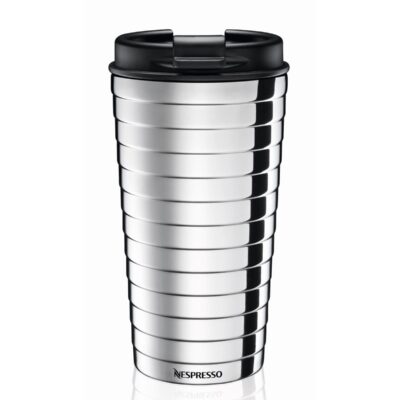 تراول ماگ نسپرسو مدل تاچ رنگ استیل