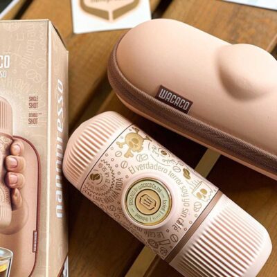 نانوپرسو + کیف واکاکو طرح ارواح تاریک صورتی