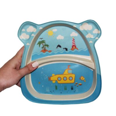 ظرف غذای 5 تکه کودک کوکو طرح زیردریایی