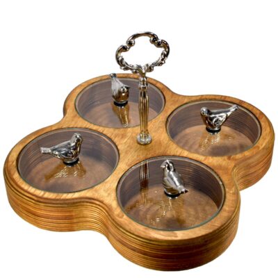 اردو خوری چهارخانه طرح پرنده کد 240