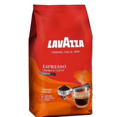 دانه قهوه لاوازا کرما گوستو فورته یک کیلوگرم